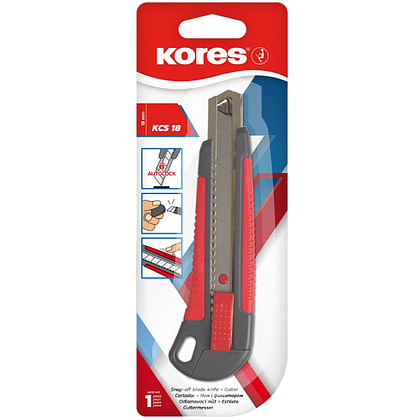 Нож для бумаги "Kores", 18 мм - 2