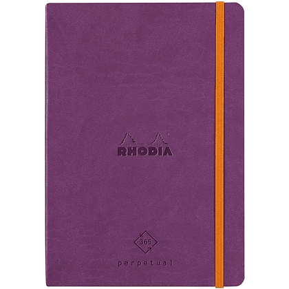 Еженедельник недатированный "Rhodiarama Perpetual", А5, 64 листа, фиолетовый