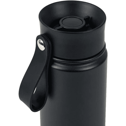 Кружка термическая "01079A", металл, 500 мл, черный - 4