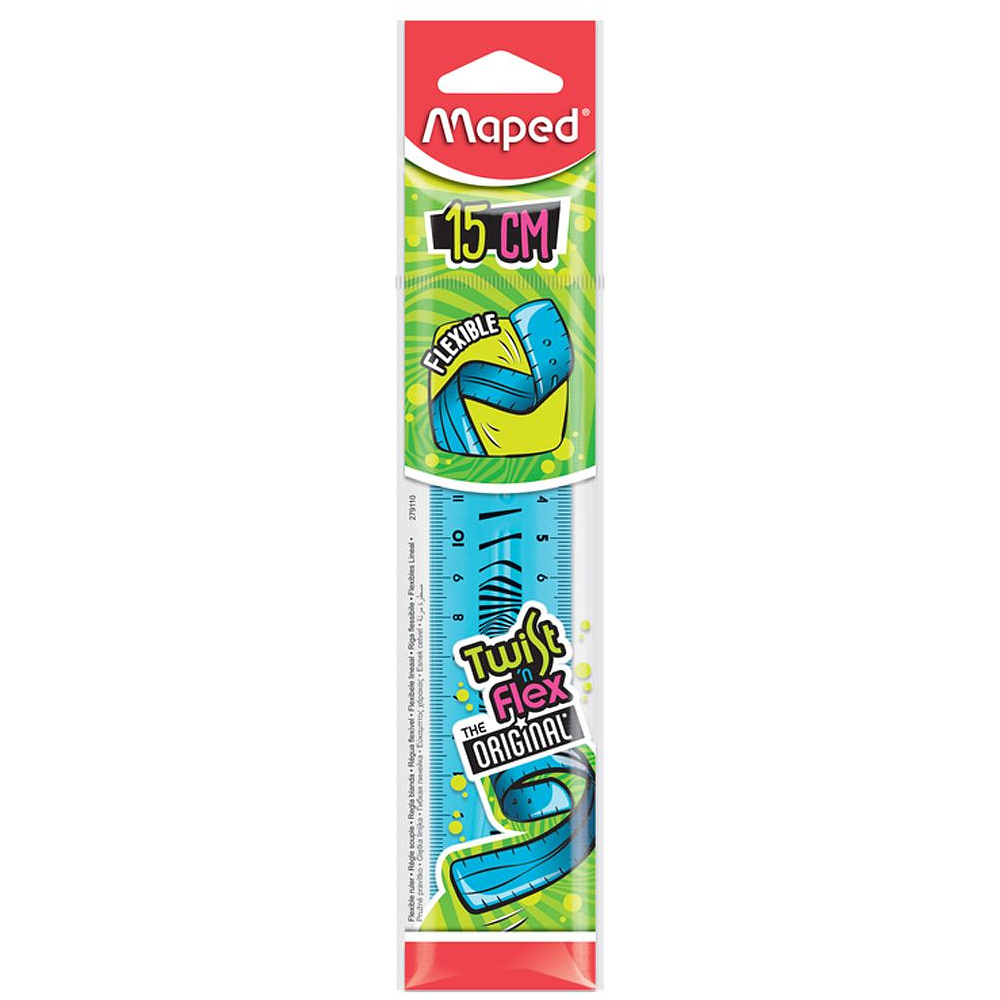 Линейка Maped "Twist n Flex", 15 см, ассорти - 4