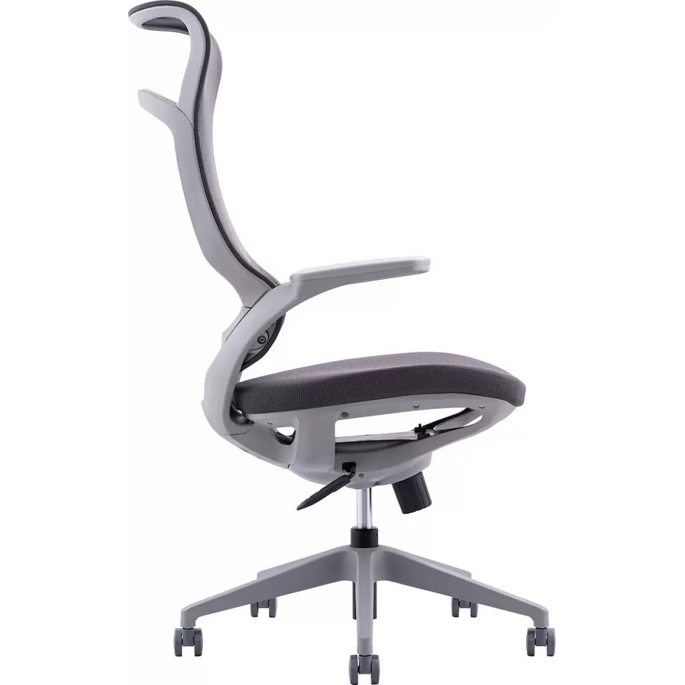 Кресло для руководителя EVERPROF Spirit, сетка, серый - 3