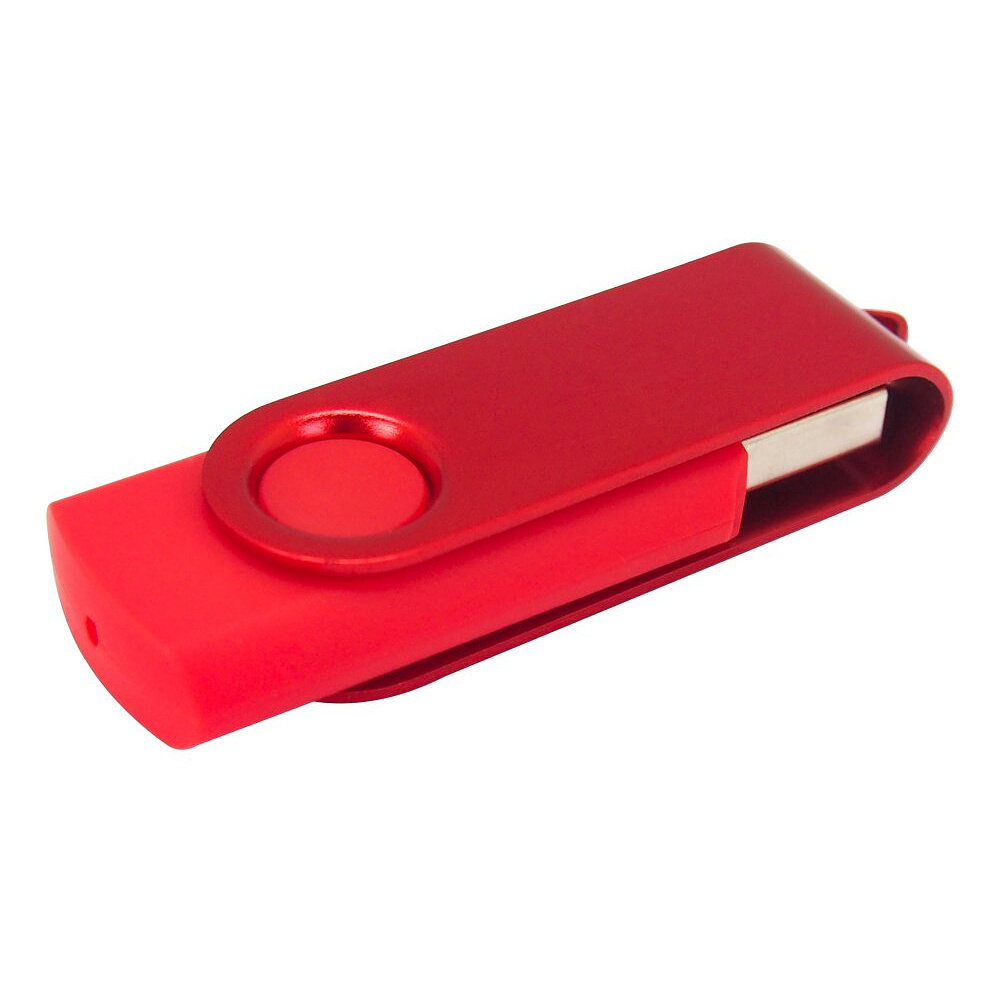 USB Flash накопитель 2.0 16 Gb VDF-008 СС, пластик, металл, красный - 2