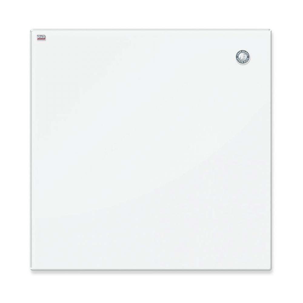 Доска стеклянная магнитно-маркерная "2×3", 45x45 см, черный - 4