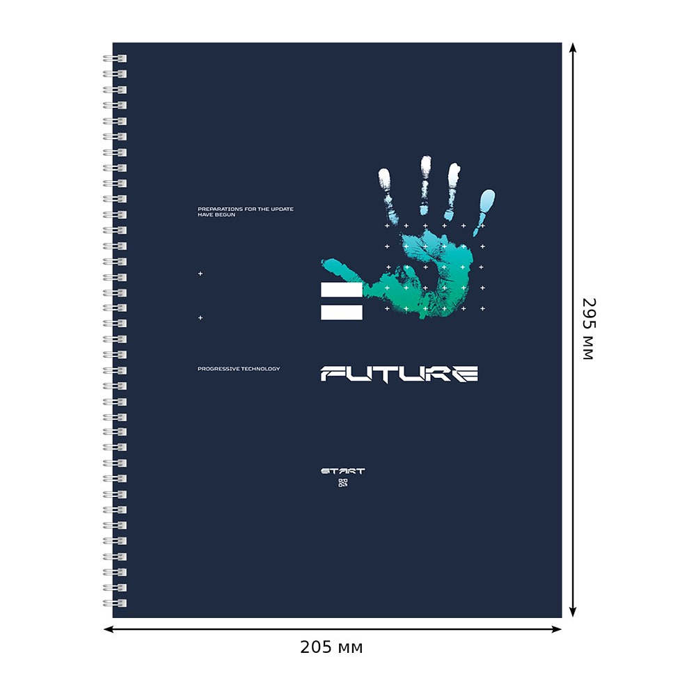 Тетрадь "Будущее", А4, 96 листов, клетка, ассорти  - 2
