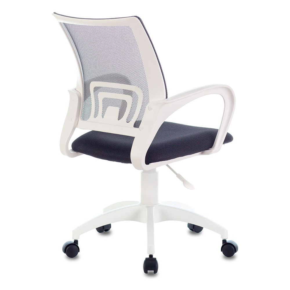 Кресло Бюрократ "CH-W695NLT", ткань, пластик, белый, темно-серый - 4