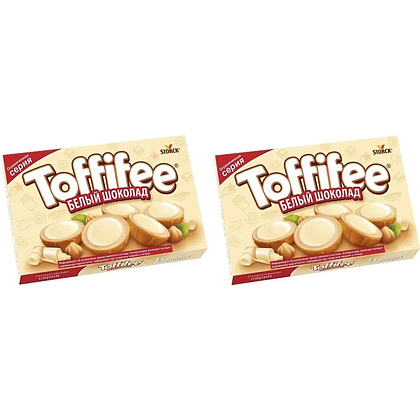 Конфеты "Toffifee",125 гр, белый шоколад