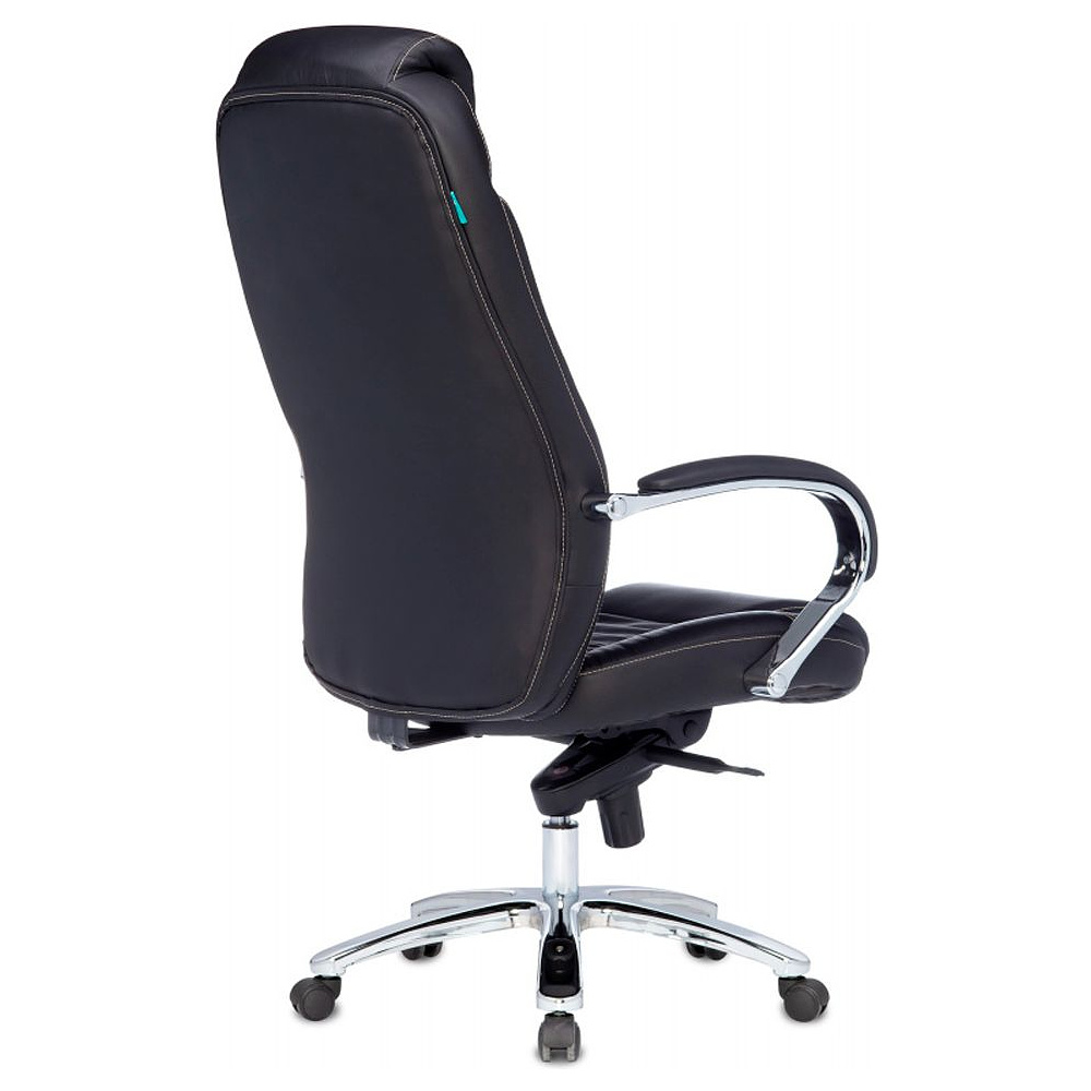 Кресло для руководителя Бюрократ "T-9923SL", кожа, металл, черный - 4