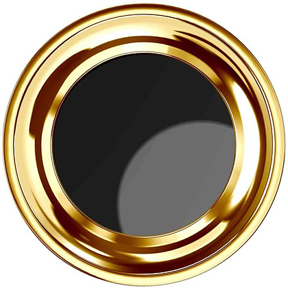 Подставка для скрепок магнитная "M-657", 61x61x57 мм, золотистый - 3