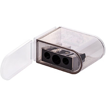 Точилка "Sketch&Art", 3 отверстия, с контейнером