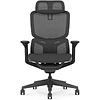 Кресло компьютерное SitZone E-JX-001А, сетка, пластик, черный - 2