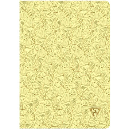Блокнот "Neo Deco Spring-Summer collection", A5, 48 листов, линейка, серый, желтый