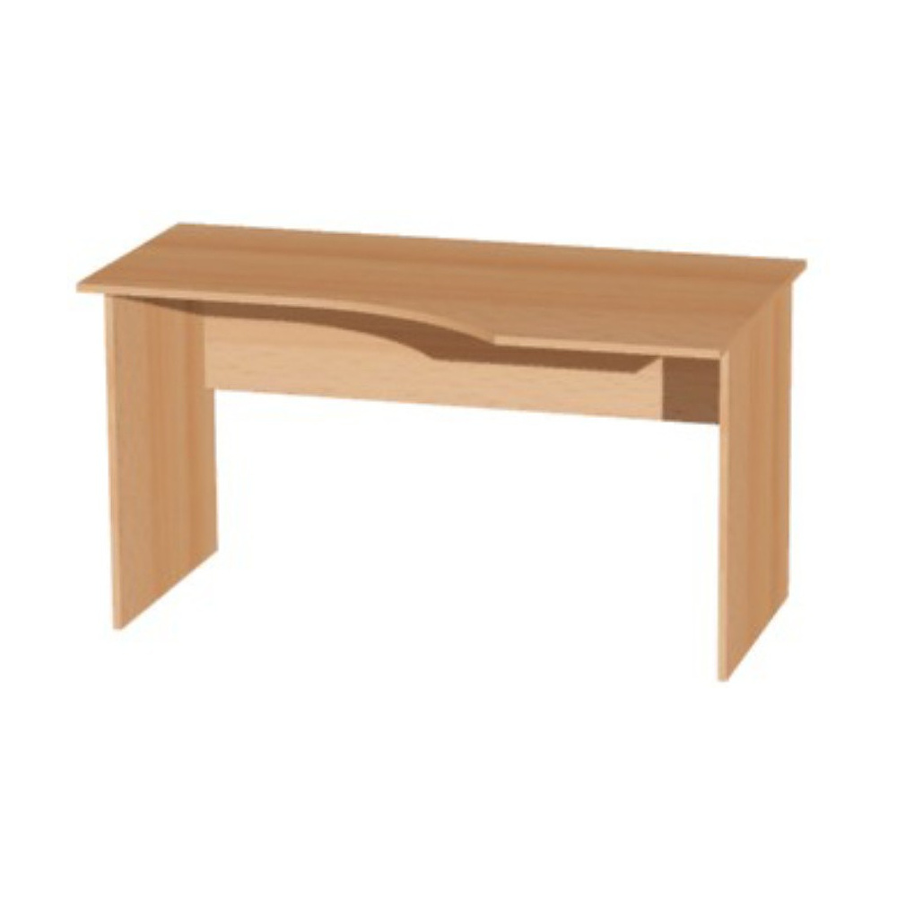 Коллекция Макси стол письменный М24-R, 1380х800х750 мм, бук