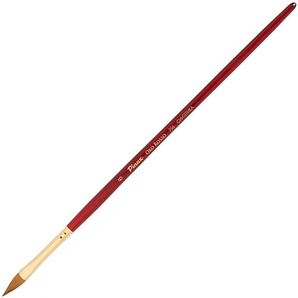 Кисть для рисования "Pinax ORO ROSSO", синтетика, "кошачий язык", №6
