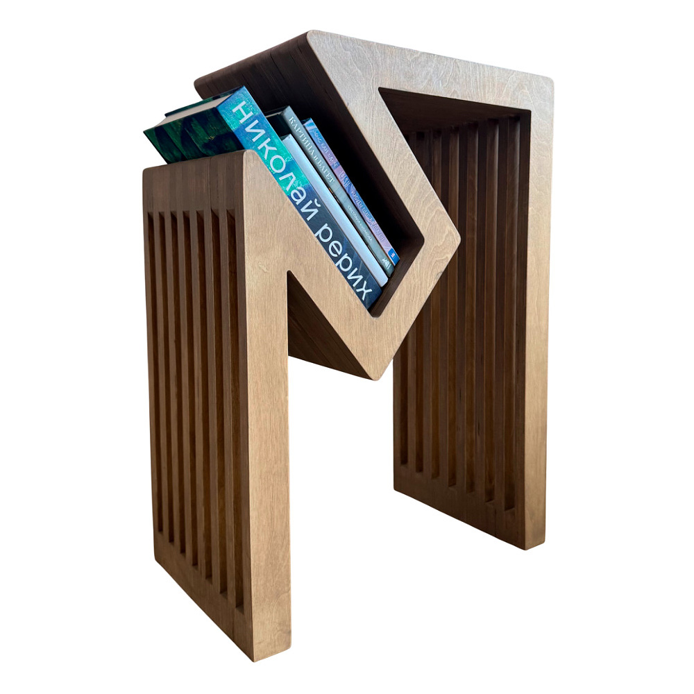 Стол прикроватный Karlinwood CORNER M 500*315*650 мм, фанера натуральная