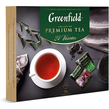 Чай "Greenfield" Premium Tea Collecton, 96 пакетиков х 1,75 гр, ассорти - 2