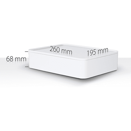 Блок закрытый "Allison", серый - 3