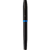 Ручка перьевая Parker "IM Vibrant Rings F315 Marine Blue PVD", F, черный, синий, патрон синий - 2