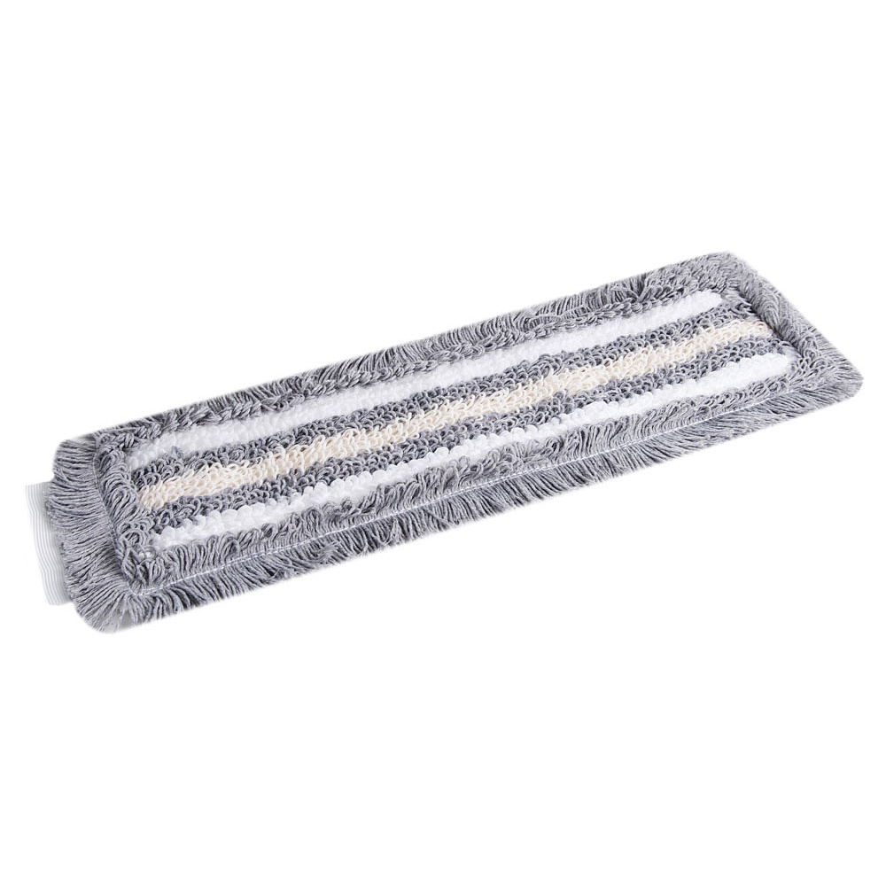 Насадка для плоской швабры комбинированная, 46x11 см, языки-кнопки