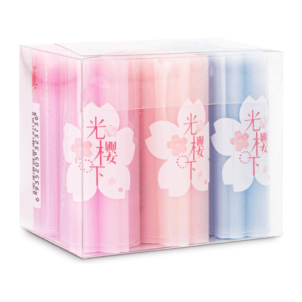 Ластик Deli "Sakura", ассорти