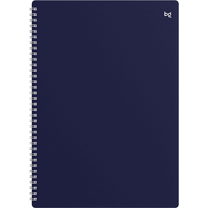 Тетрадь "База", А4, 80 листов, клетка , синий