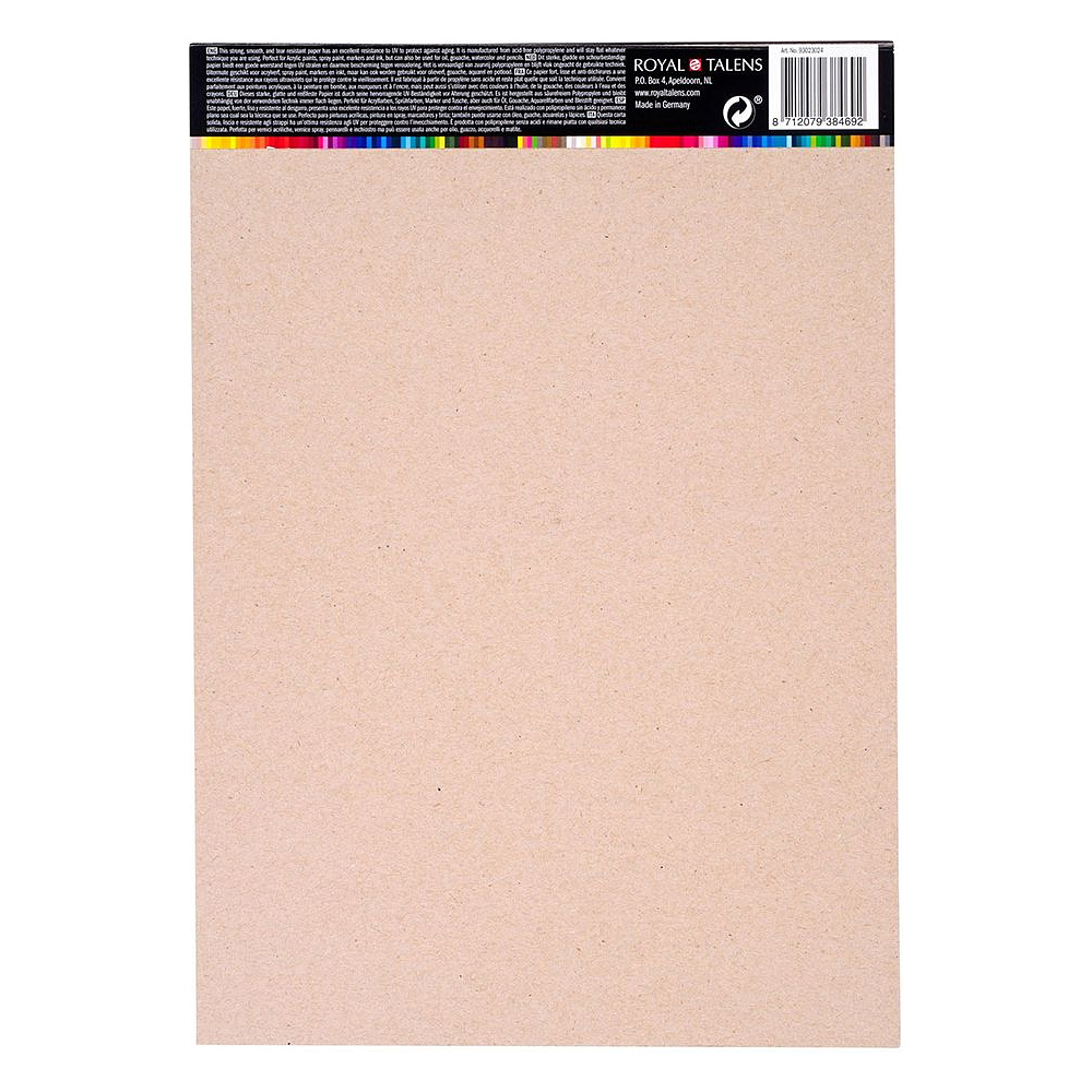 Скетчбук "Amsterdam Acrylic Artpad", A4, 200 г/м2, 30 листов, черный - 3