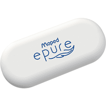 Ластик "Epure", 2 шт, белый