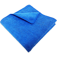 Салфетка из микроволокна, 220г/м2, 35×40см, синий, 3шт/упак