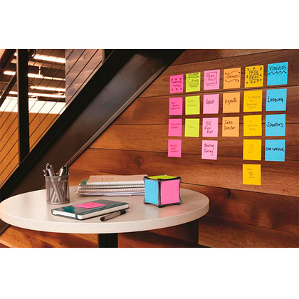 Бумага для заметок "Post-it Notes", 76x76, 100 листов, ярко-оранжевый - 3