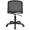 Кресло для детей Бюрократ "CH-296NX/Graffity", сетка, ткань, пластик, черный  - 4