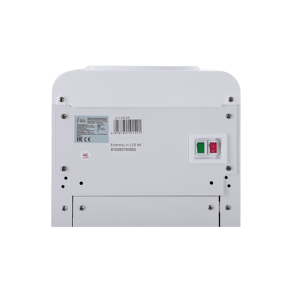 Кулер для воды Ecotronic J1-LCE XS, белый, черный - 12