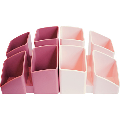 Подставка для канцелярских мелочей "Scala", пыльная роза - 3