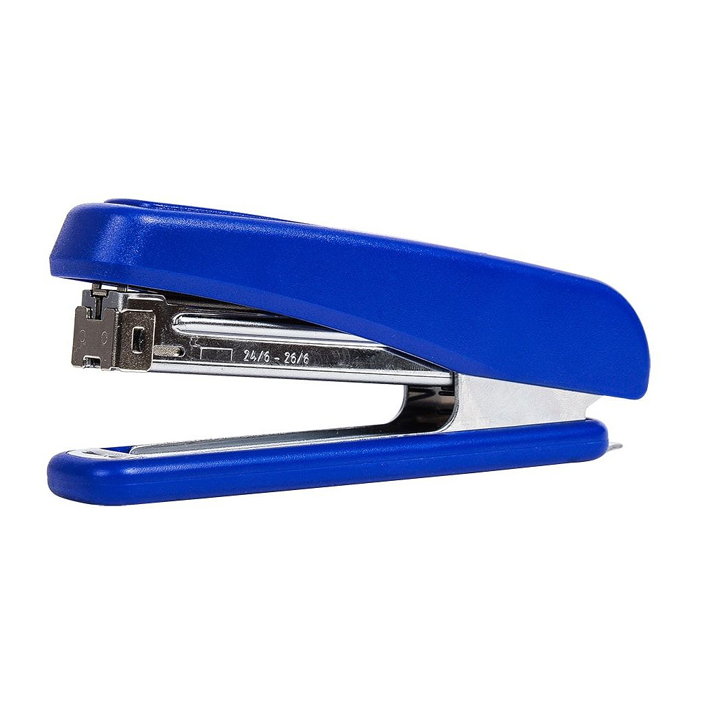 Скобосшиватель "HS-45P", № 24/6, 26/6, 30 листов, синий