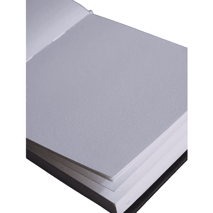 Скетчбук для графики "GrafArt white", 40 листов, 12х12 см, 160 г/м2, черный - 4