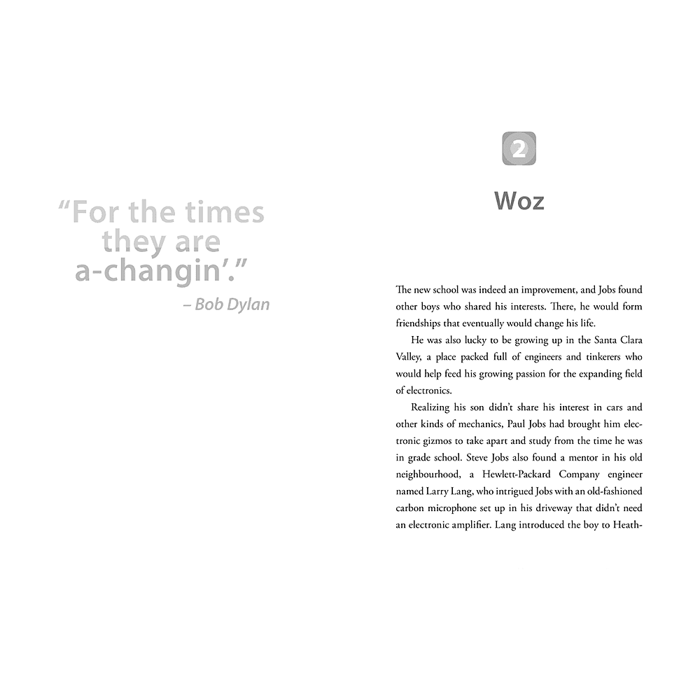 Книга на английском  языке "Steve Jobs The Man Who Thought Different", Karen Blumenthal - 8