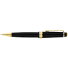 Ручка шариковая "Bailey Light Polished Black Resin and Gold Tone", 0.7 мм, черный, золотой, стерж. черный - 3