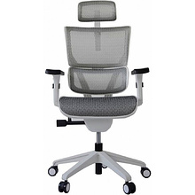 Кресло для руководителя "Ergostyle Vision White", серый