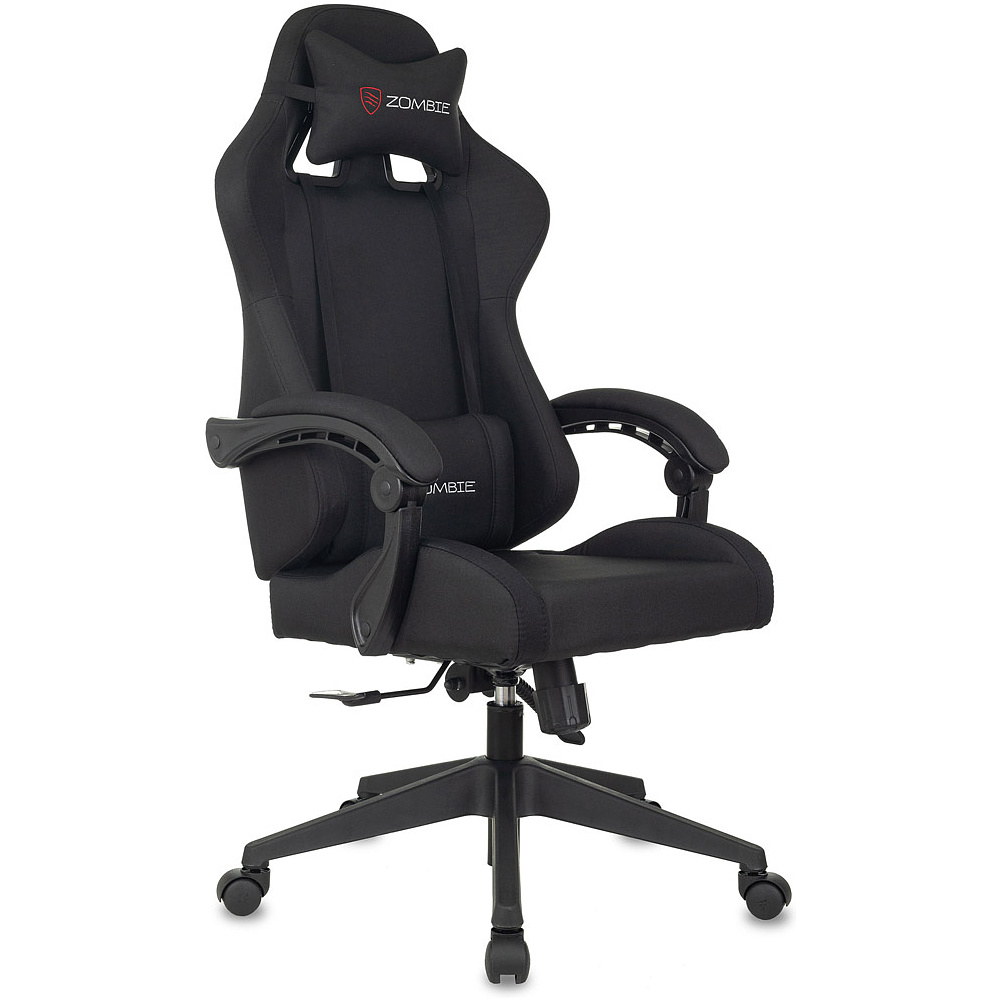 Игровое компьютерное кресло Бюрократ Zombie Predator Neo Black, ткань, черный