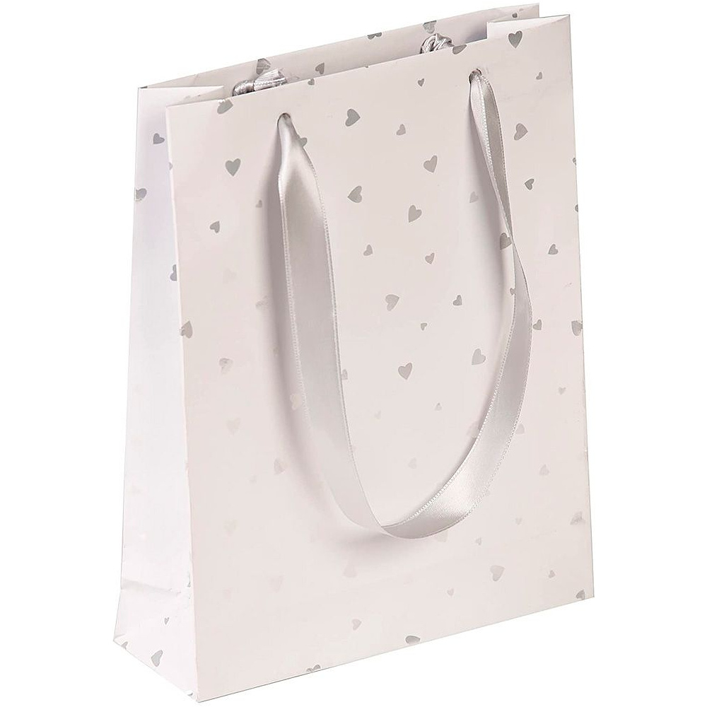 Пакет бумажный подарочный "Valentine", 17x6x22 см, разноцветный