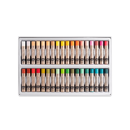 Пастель масляная "Малевичъ" профессиональная, 72 цвета - 4