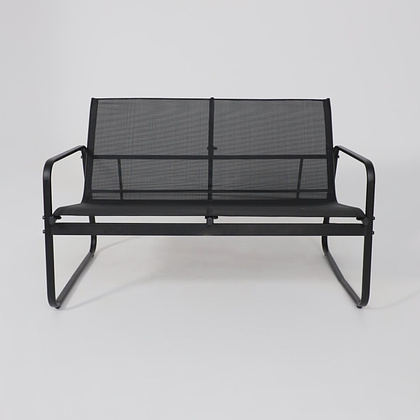 Комплект мебели садовой AksHome VERANDA (кресло 2 шт, диван 1 шт, стол 1 шт), черный - 26