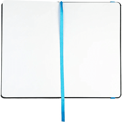 Скетчбук "Стихия", 13х21 см, 140 г/м2, 80 листов, черный, срез синий - 2