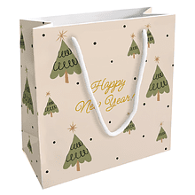Пакет бумажный подарочный "Spruce. Елки"