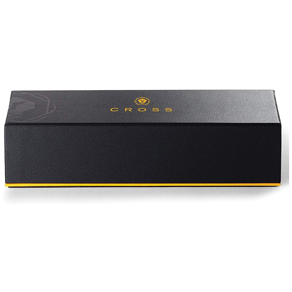 Ручка-роллер "Cross Classic Century", 0.7 мм, черный, золотистый, стерж. черный - 2
