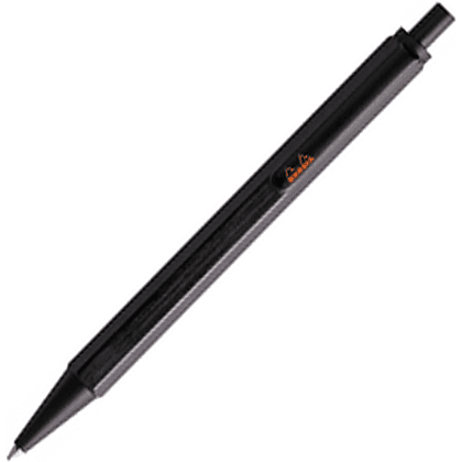 Ручка шариковая Rhodia "scRipt", 0.7 мм, черный, стерж. черный
