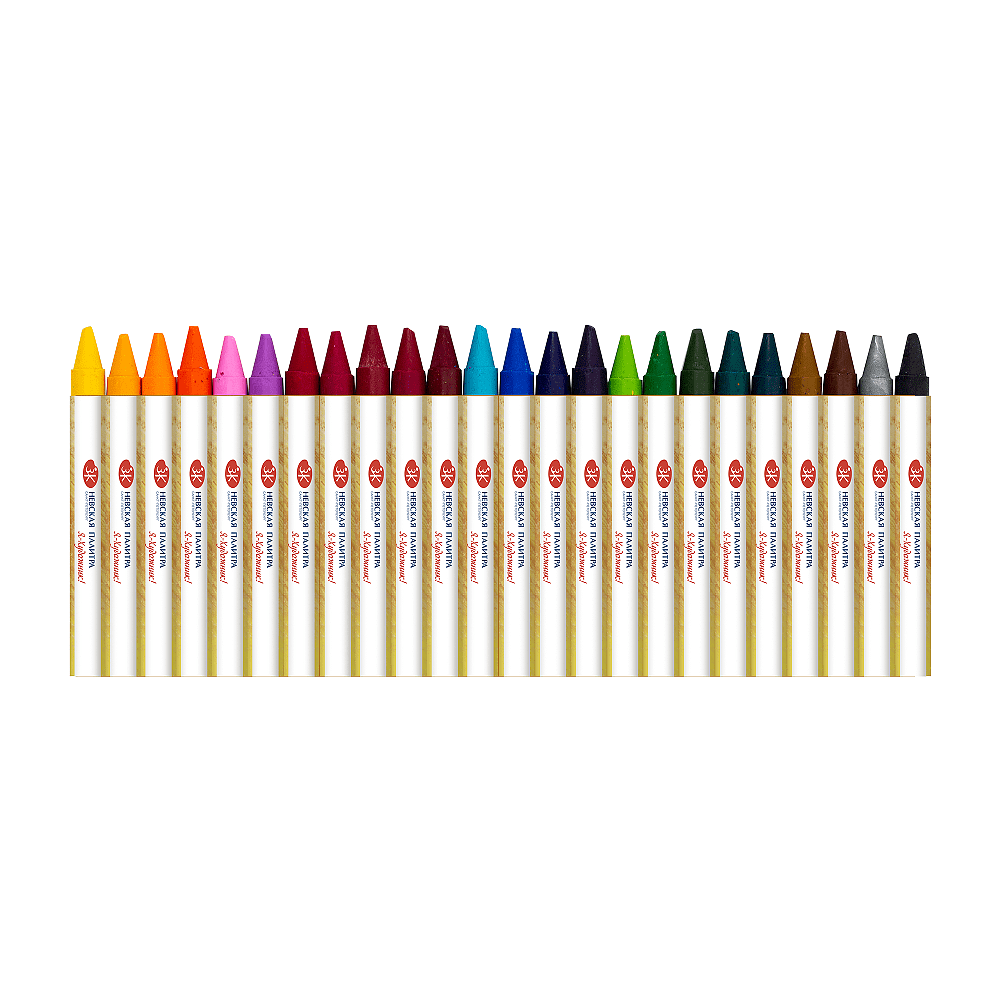 Мелки восковые "Я-Художник!", 24 шт - 2