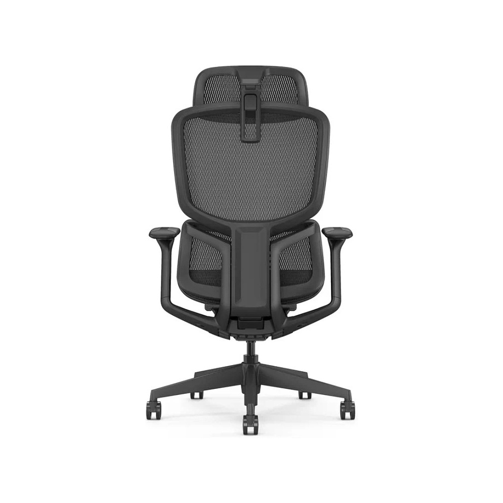 Кресло компьютерное SitZone E-JX-001А, сетка, пластик, черный - 5