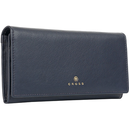 Кошелек "Monaco Navy", кожа, темно-синий - 2