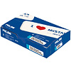 Ластик Milan "I love mistakes", 14x4,4 см, белый - 5
