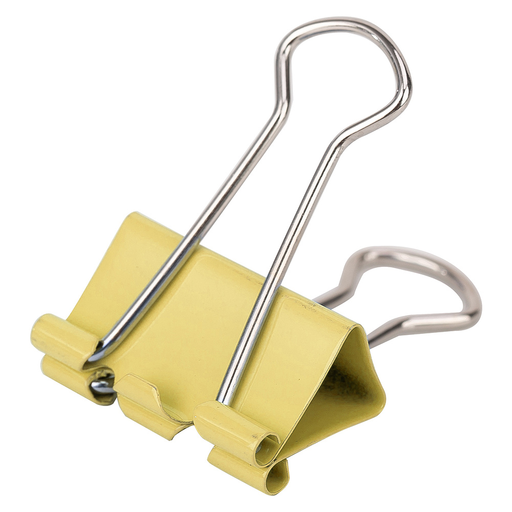 Зажим для бумаг "Deli", 32 мм, 24 штук, ассорти - 4