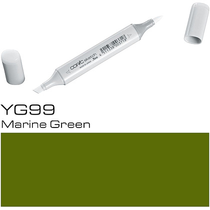 Маркер перманентный "Copic Sketch", YG-99 морской зеленый